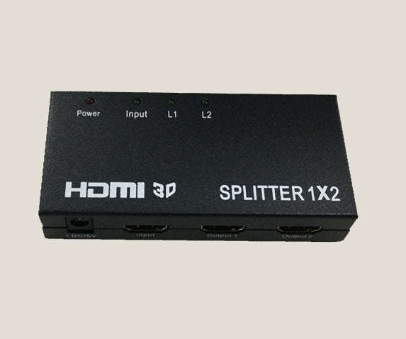HDMI Splitter 1x2 Port Amplifier