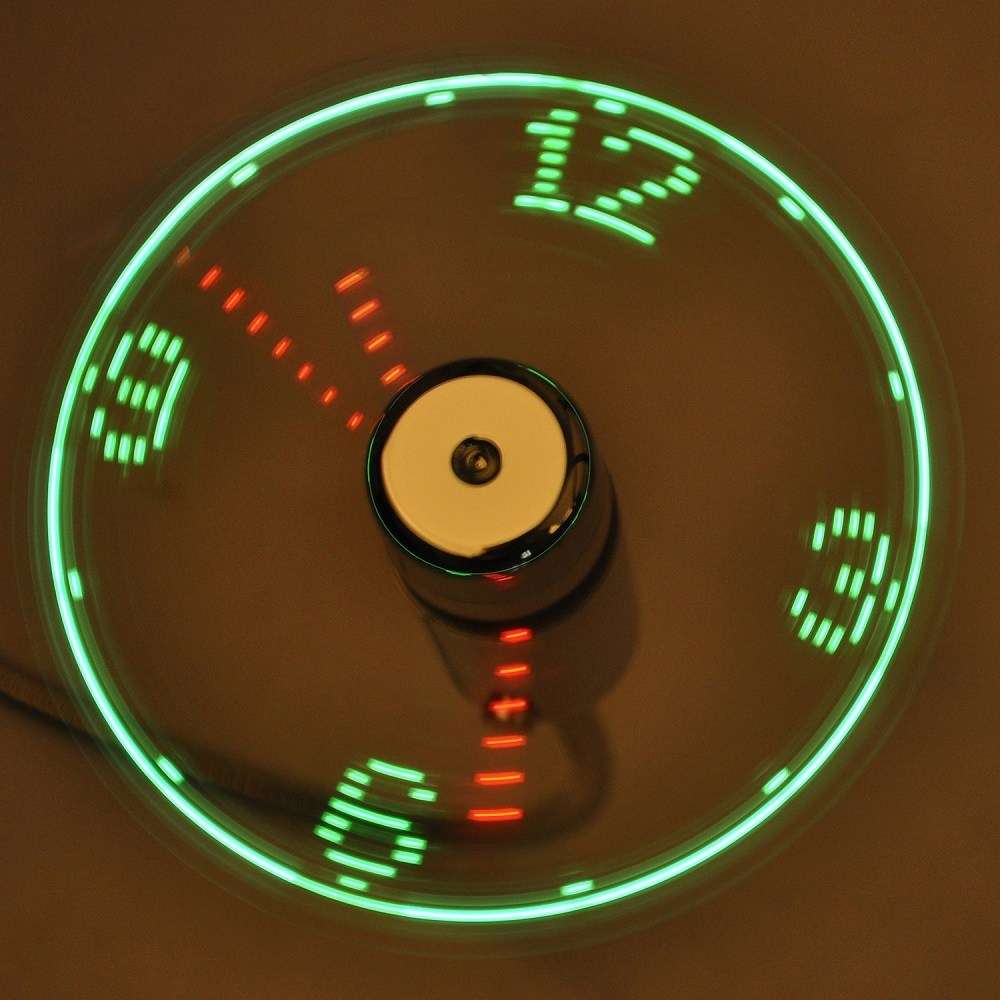 USB Clock Fan