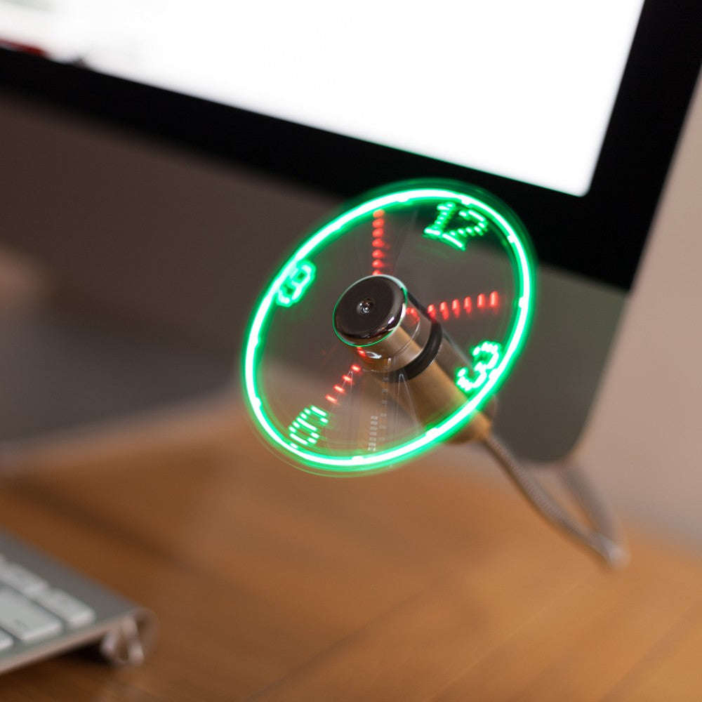 USB Clock Fan