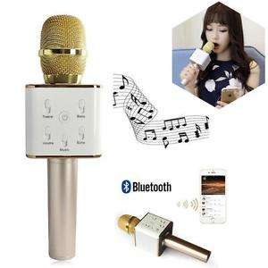 Mobile Phone Karaoke Wireless Microphone Q7 Mike Bluetooth Pocket Party KTV Sing Handheld Speaker