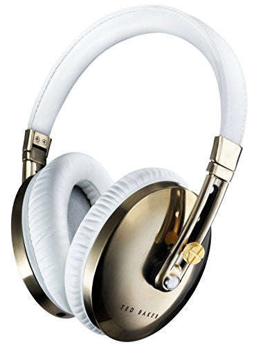 Ted Baker London Rockall High-Performance Folding Over-Ear Headphones - White/Gold