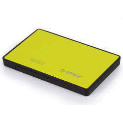 ORICO 2.5 USB3.0 EXTERNAL HARD DRIVE ENCLOSURE YELLOW