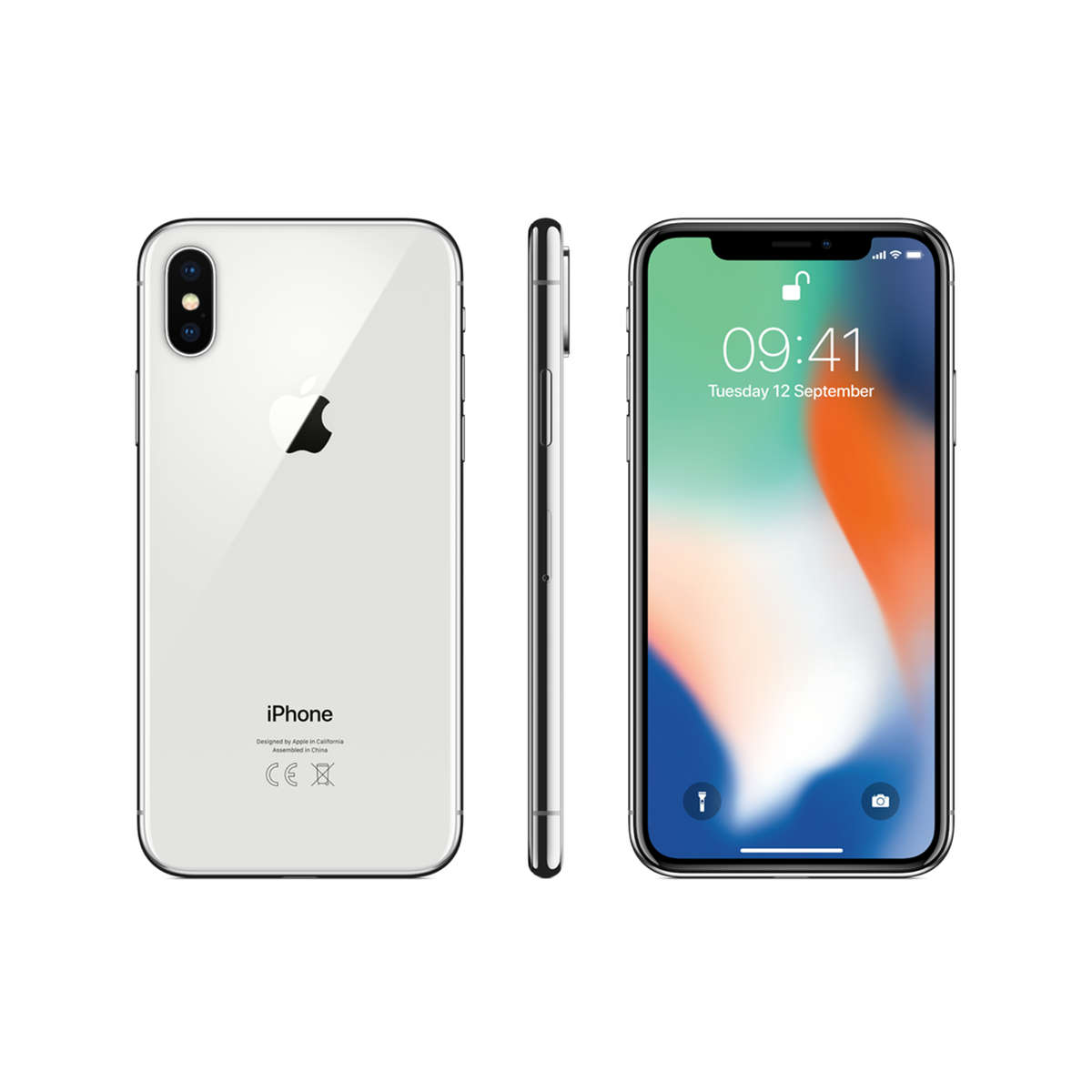 Apple iPhone X 64GB - Silver