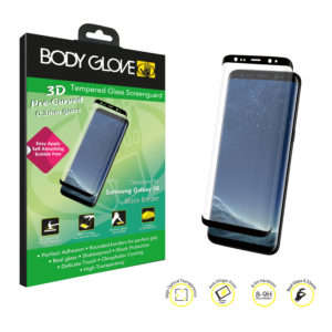 Body Glove 3D Curved Tempered Glass Screen Protector  Samsung Galaxy S8