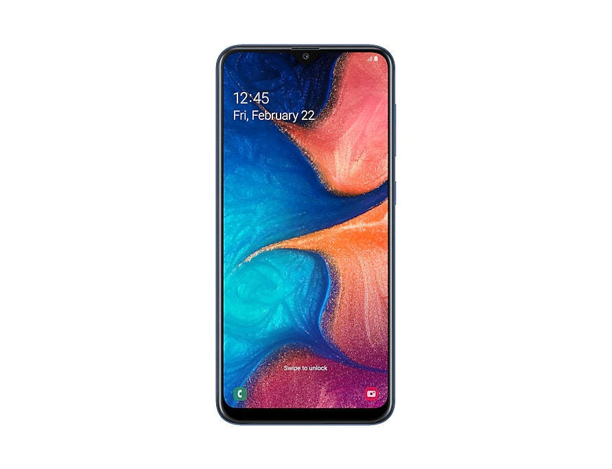 Samsung Galaxy A20 Dual Sim - Blue