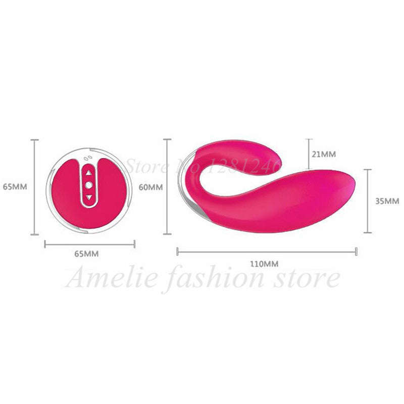 Remote Control Vibrator Female G Spot Clitoral Stimulate Vibrador Adult Sex Toys - with retail box