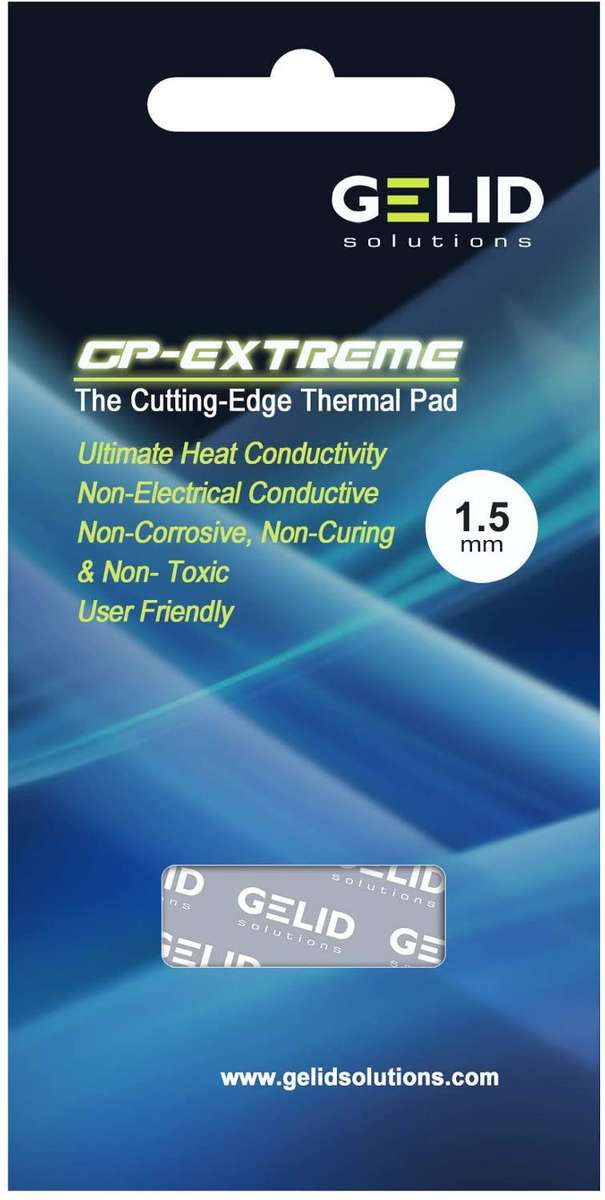 GELID Solutions GP-EXTREME  Thermal Pad 80mm x 40mm x 1.5mm 12W/mK