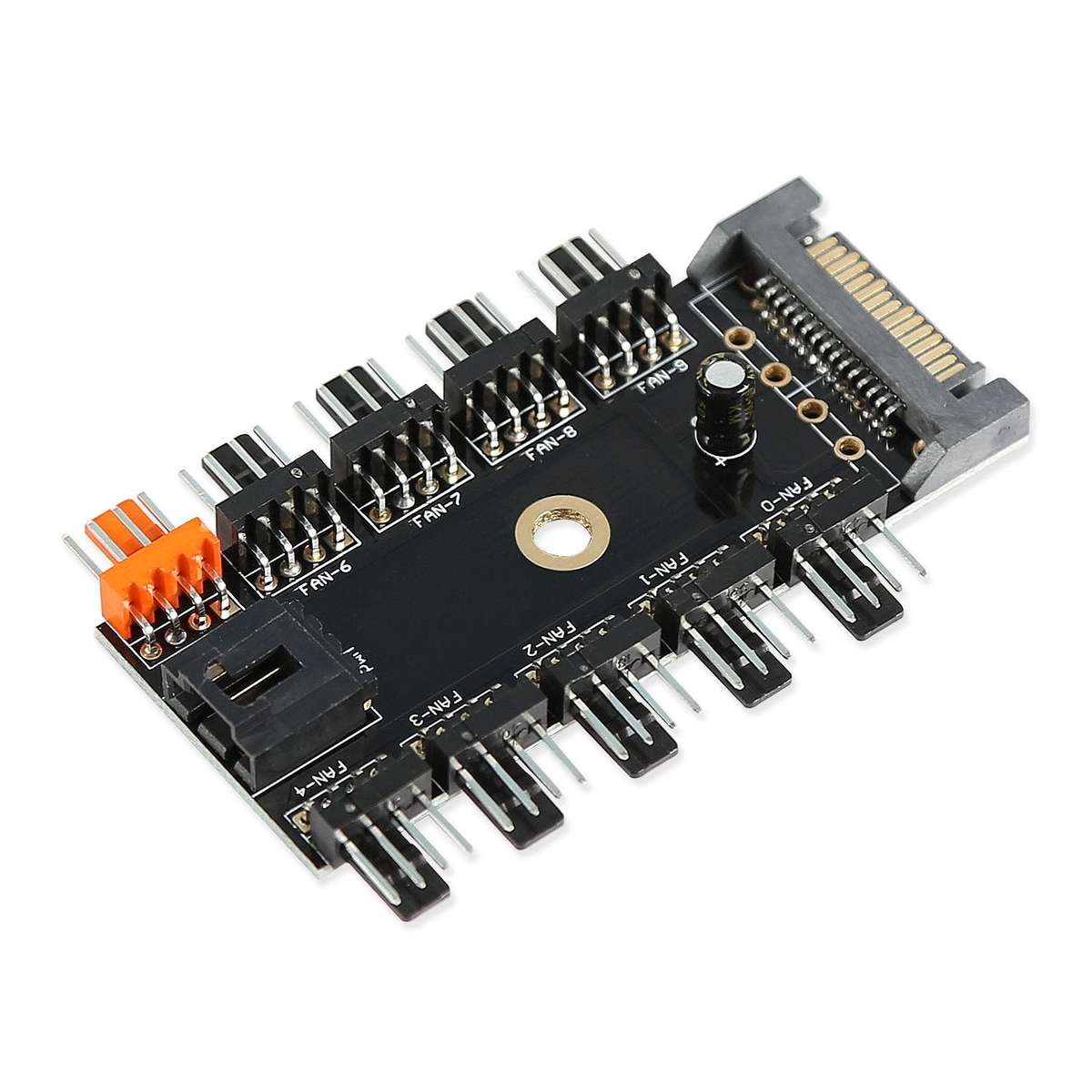 Fan Expansion Hub - SATA to 10 x 4Pin PWM