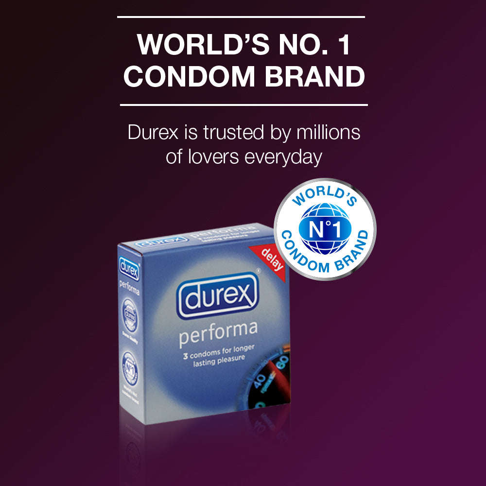 Durex Performa Condoms - 3's