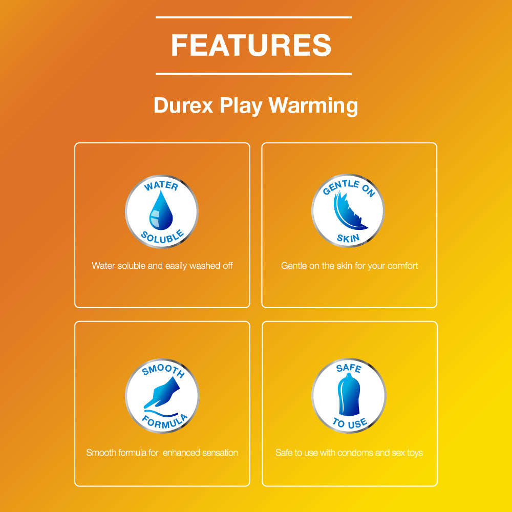 Durex Play Lube Warming - 50 ml - Bundle Item
