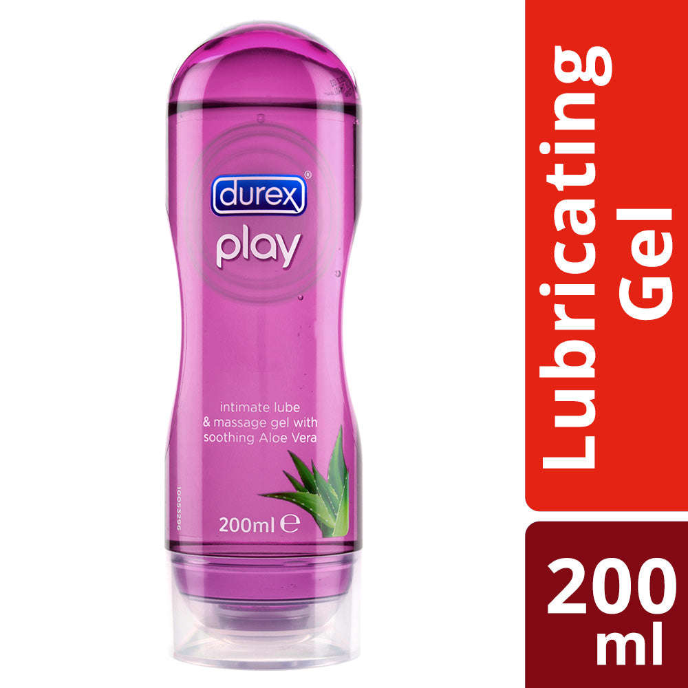 Durex Play 2 in 1 Massage Gel & Lubricant (Aloe Vera) - 200ML