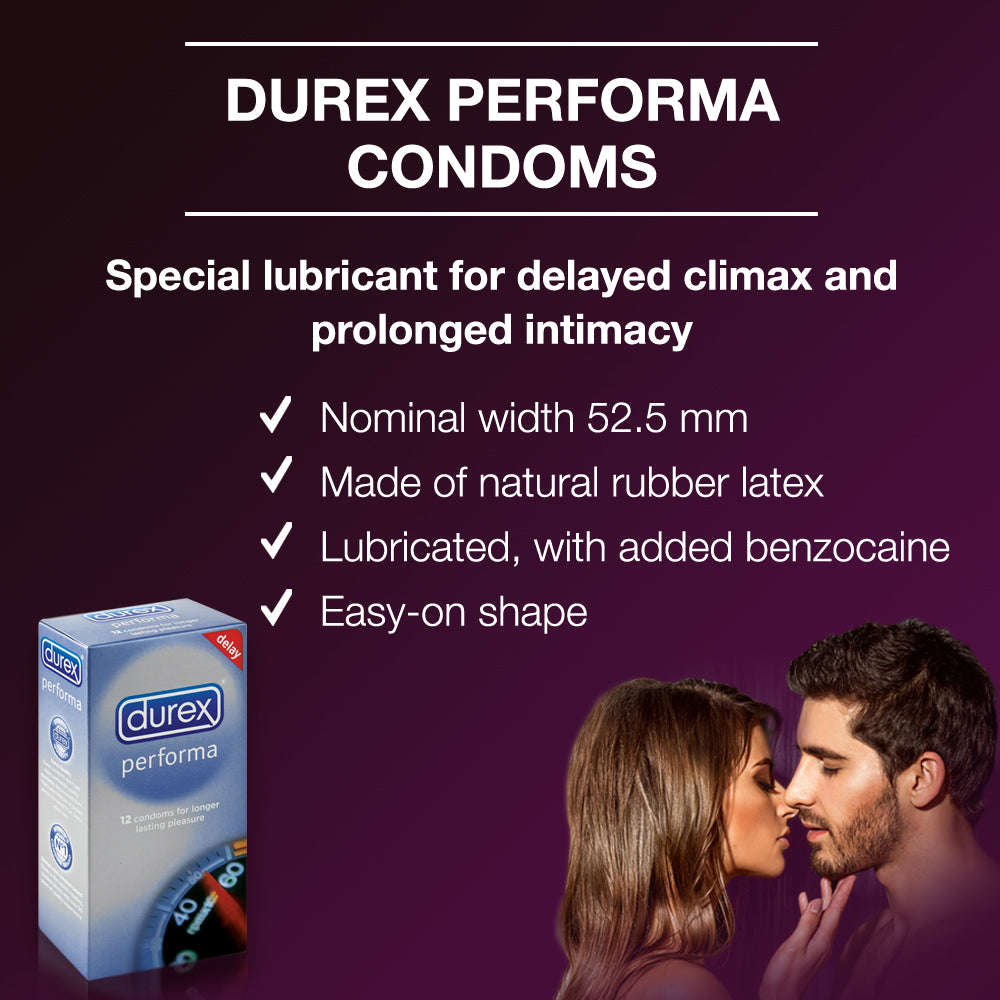 Durex Performa Condoms 12's