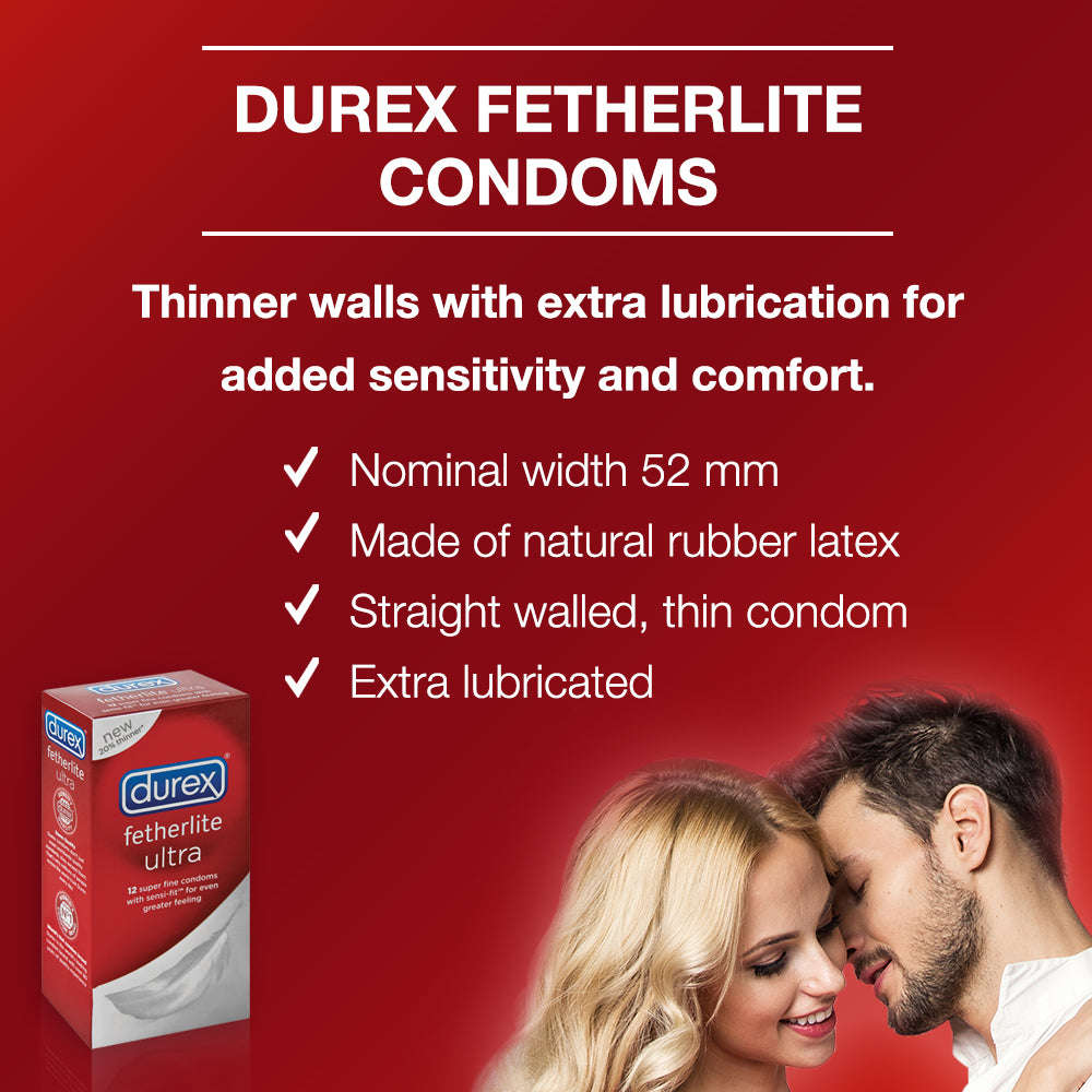 Durex  Fetherlite Ultra - 12's