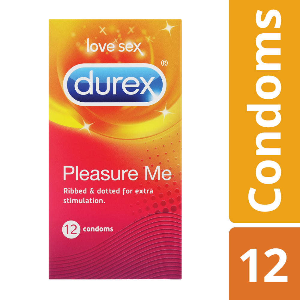 Durex Pleasure Me Condoms 12's