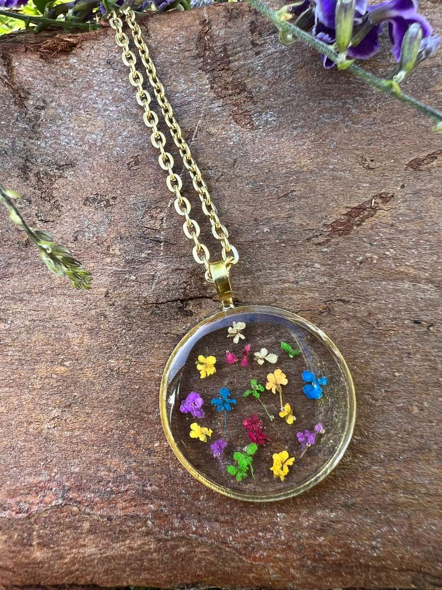 Spring Lace Fynbos Resin Jewellery