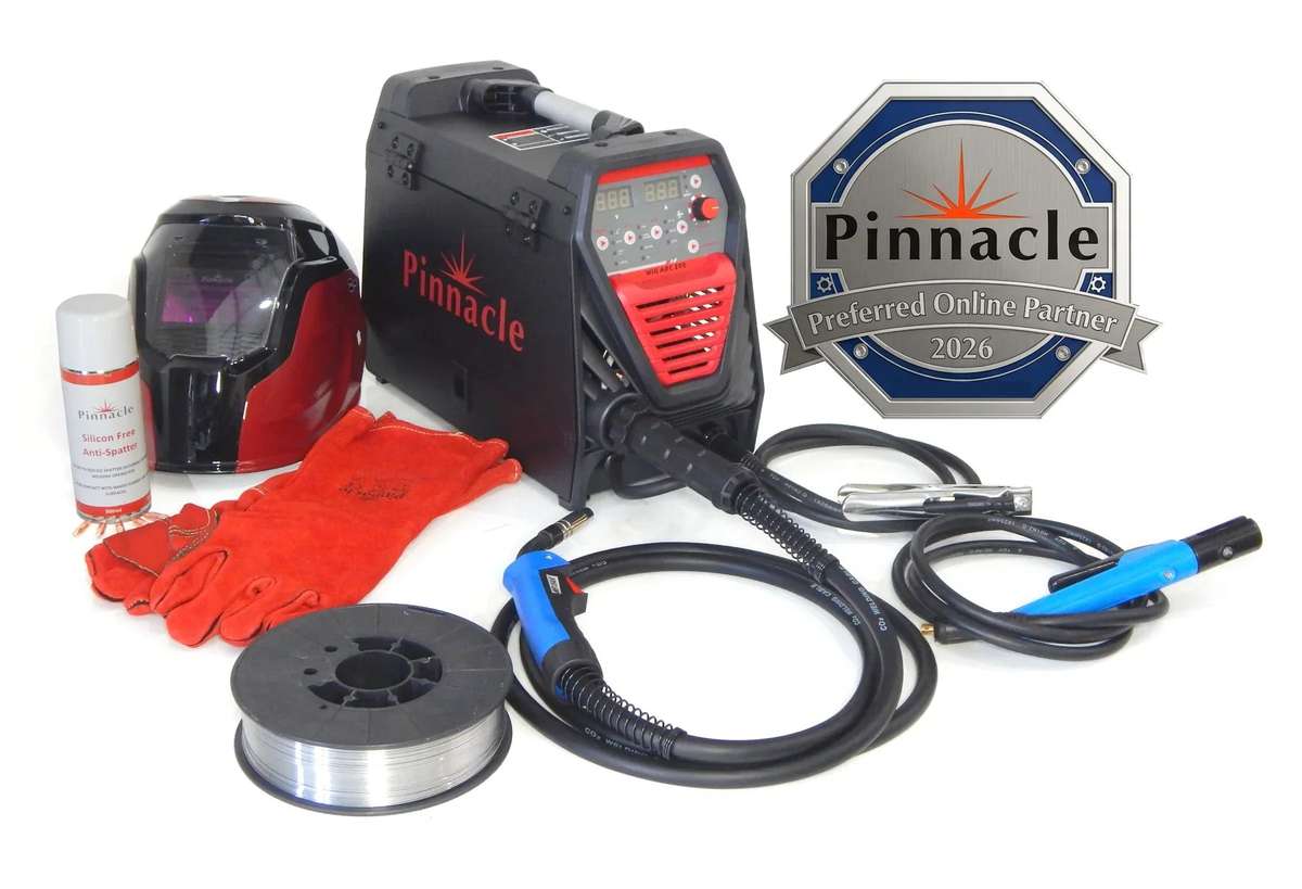 Pinnacle MIGARC 200 Gasless Welding Machine Combo  220V Digital Multi Process MIG/MMA/Lift TIG...