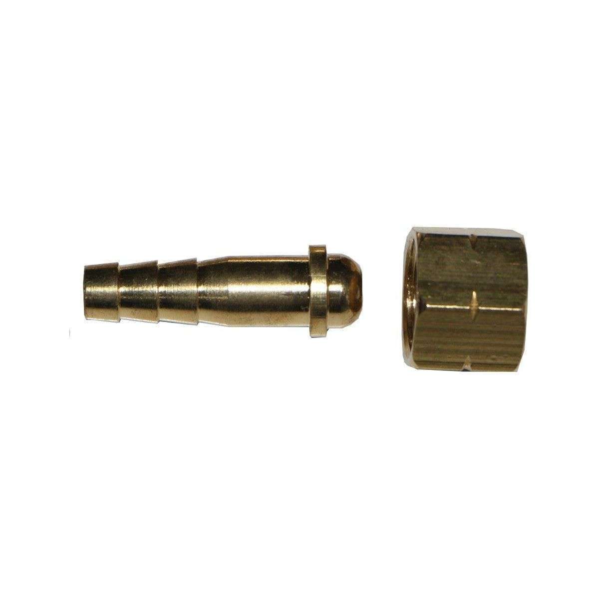 Acetylene 3/8" Nut & Tail Piece - Set