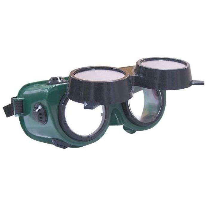 Flip Front Goggles (Round Lens)