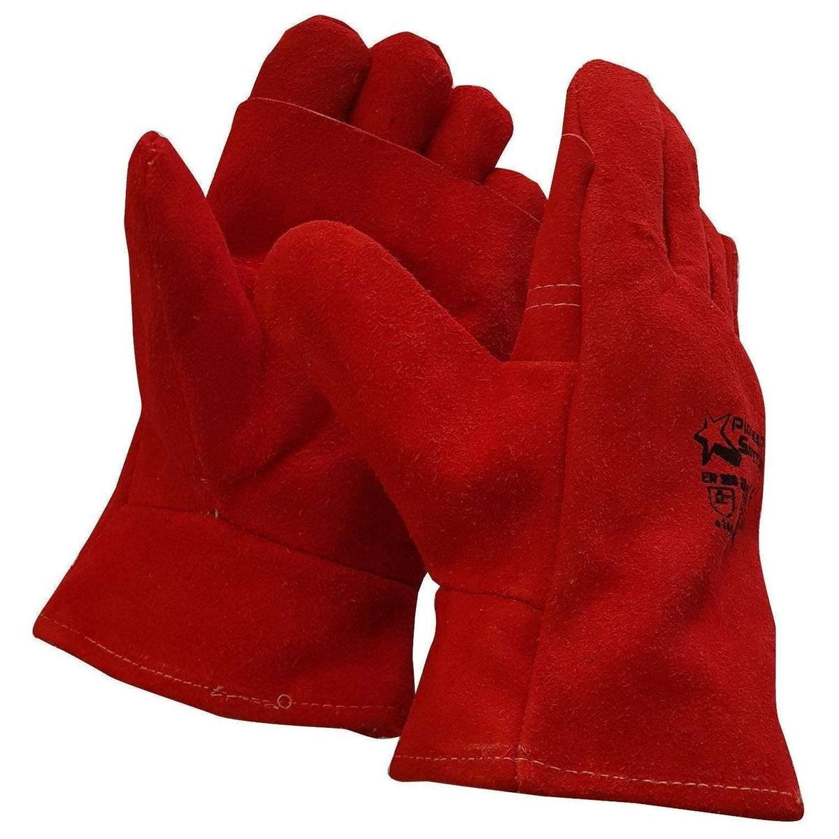 Gloves Red Heat Resistant 2.5" - Kevlar Stitching