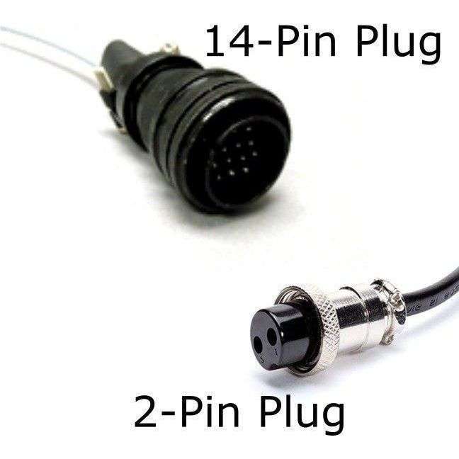 Parker Suregrip WP26 HF Flexi TIG Torch - 4 Metre / 2 Pin (Female) / 35-50mm (12.7mm Pin Dia.)