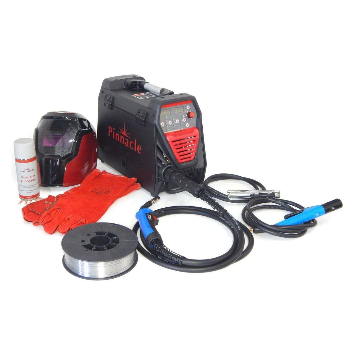 Pinnacle MIGARC 200 Gasless Welding Machine Combo  220V Digital Multi Process MIG/MMA/Lift TIG...