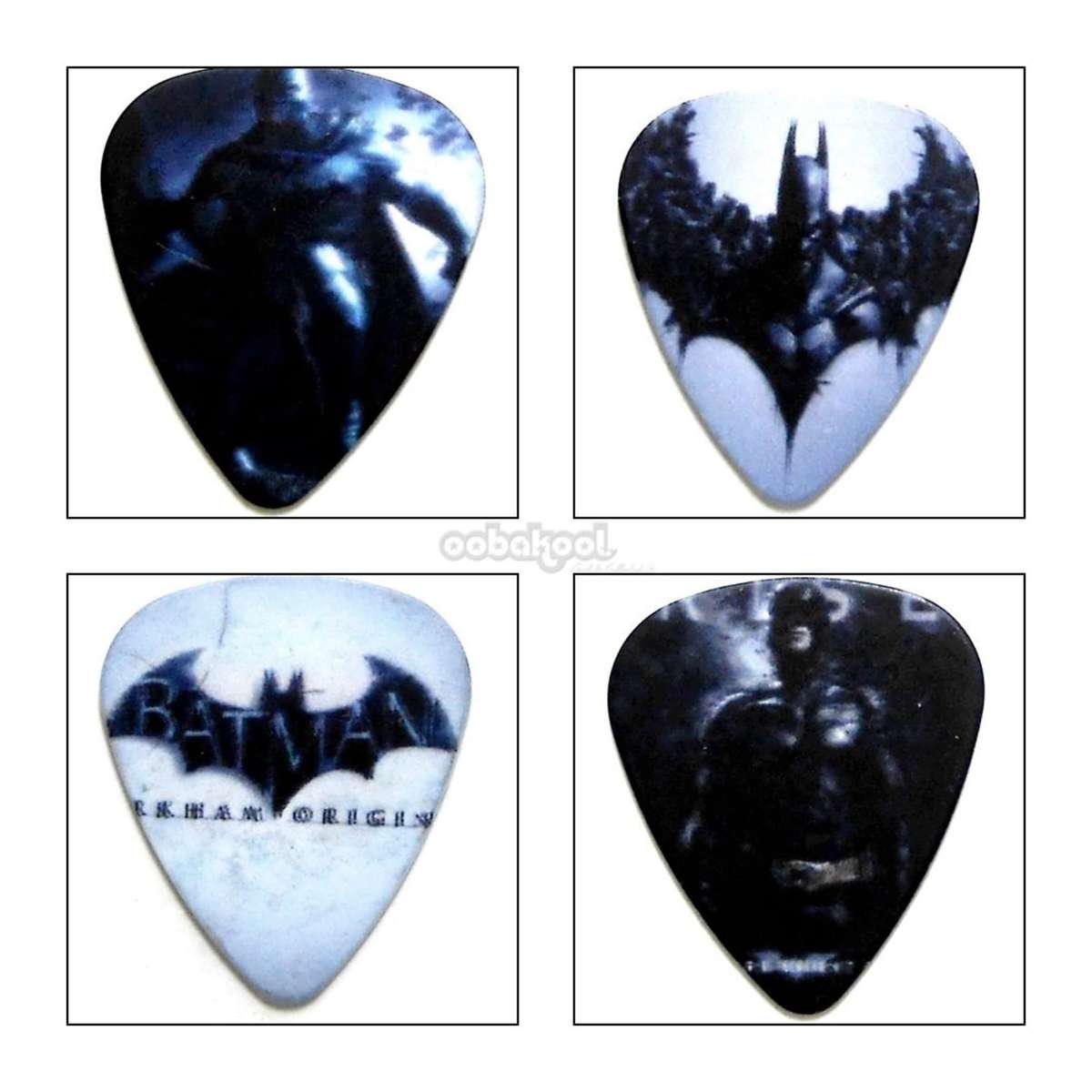 Batman / Dark Knight / Guitar Plectrum / Set of 4 / Limited Edition