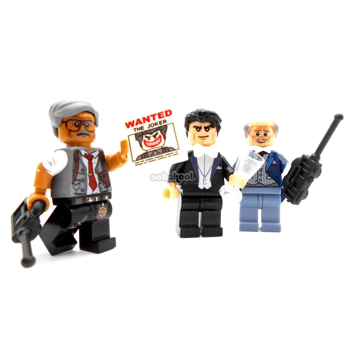 Batman / Special Gotham City Edition / 3 X OobaKool Minifigure Set