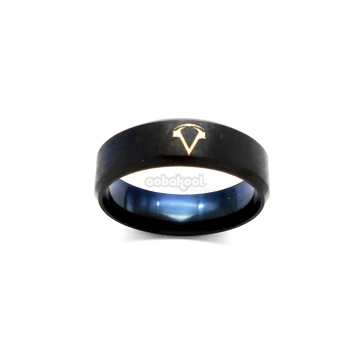 Commitment Ring / Black Alloy Steel - Size 11