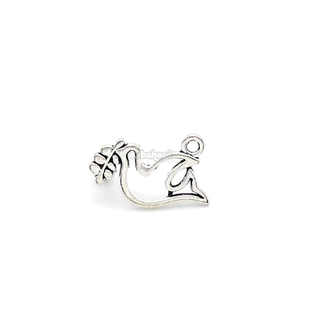 Dove Of Peace / Silver Alloy Charm