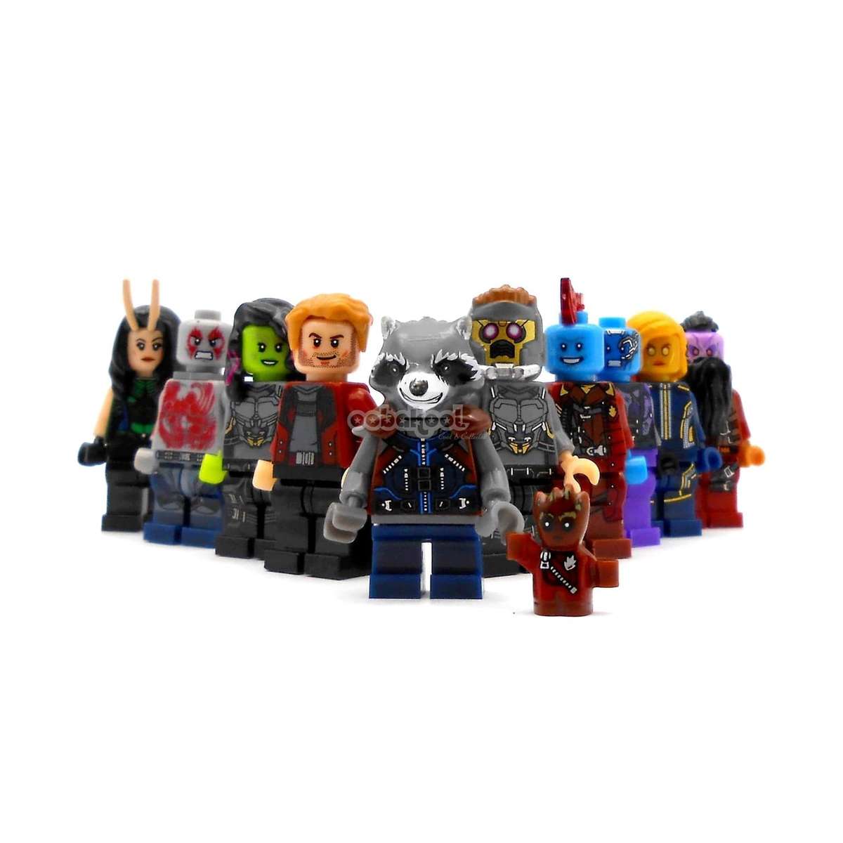 Guardians Of The Galaxy Vol. 2 / Special Movie Edition / 11 x OobaKool Minifigure Set