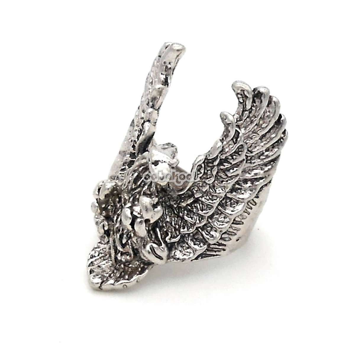 Harley Davidson / Eagle Wings Ring / Stainless Steel - Size 7