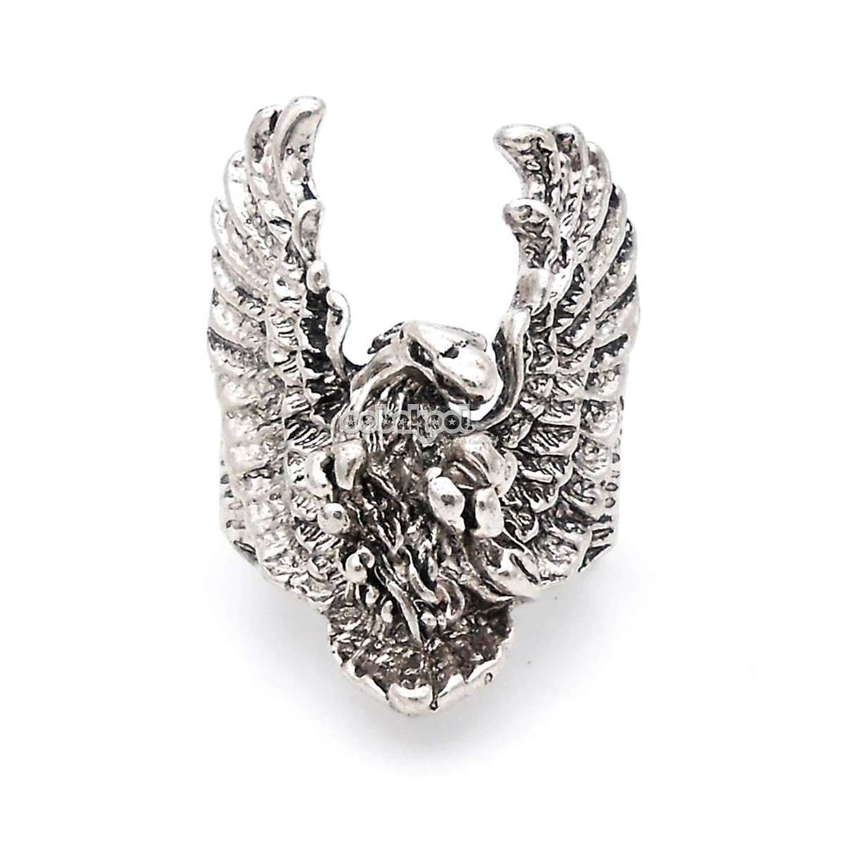 Harley Davidson / Eagle Wings Ring / Stainless Steel - Size 7