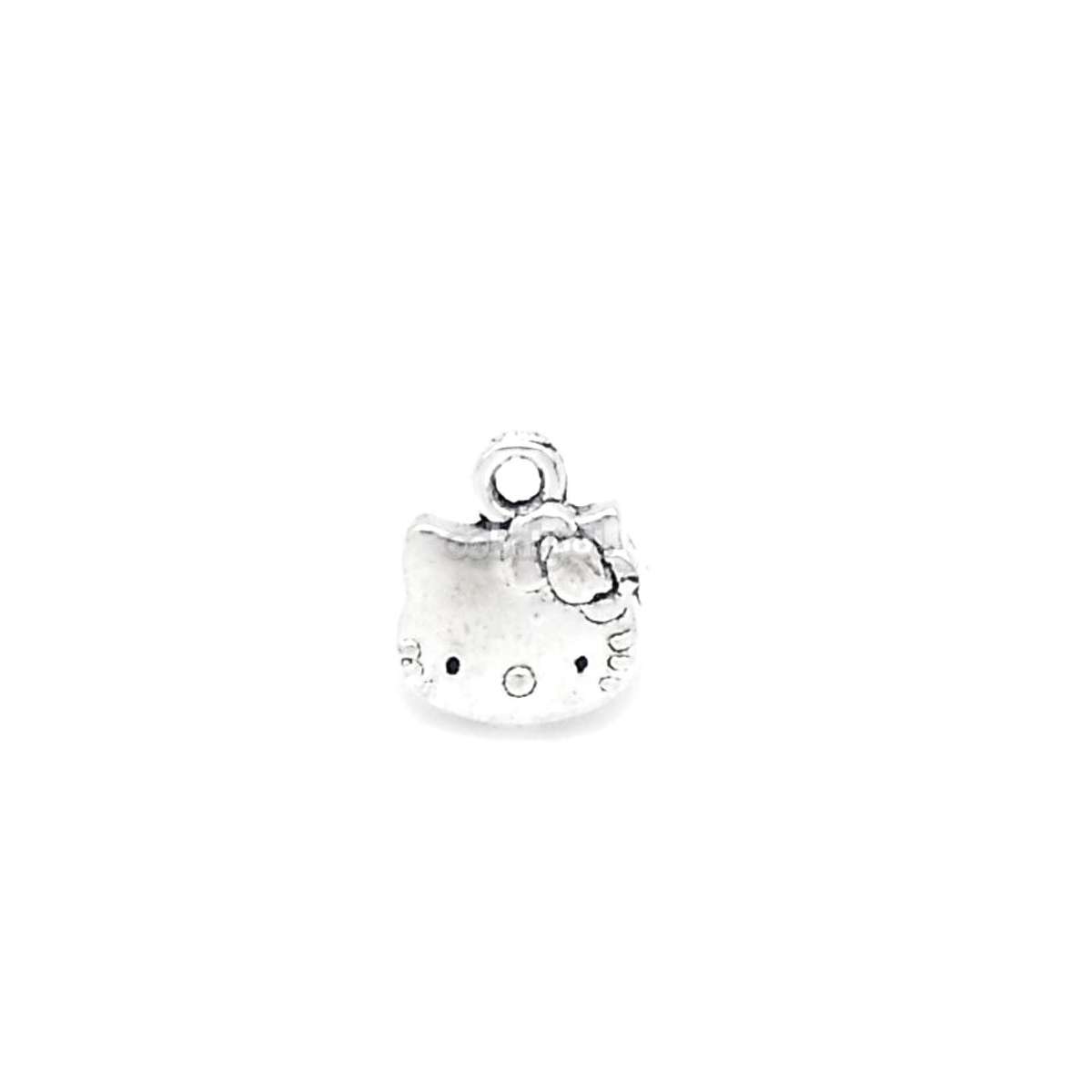 Hello Kitty / Silver Alloy Charm