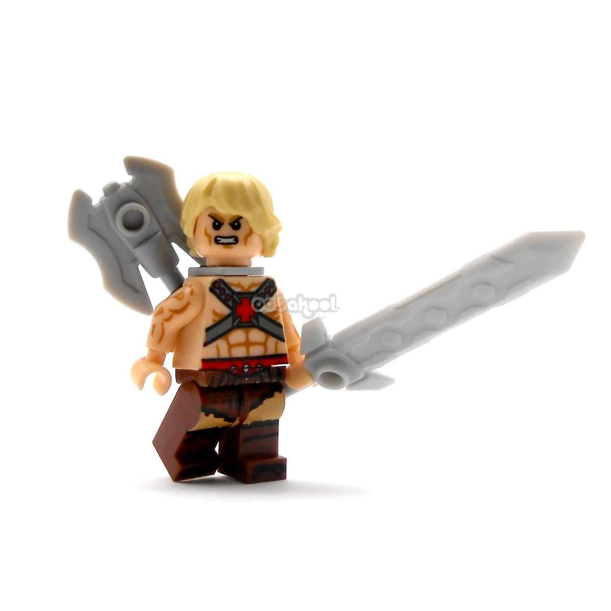 Masters Of The Universe / He-Man + Skeletor / Movie Edition / 2 x OobaKool Minifigure Set