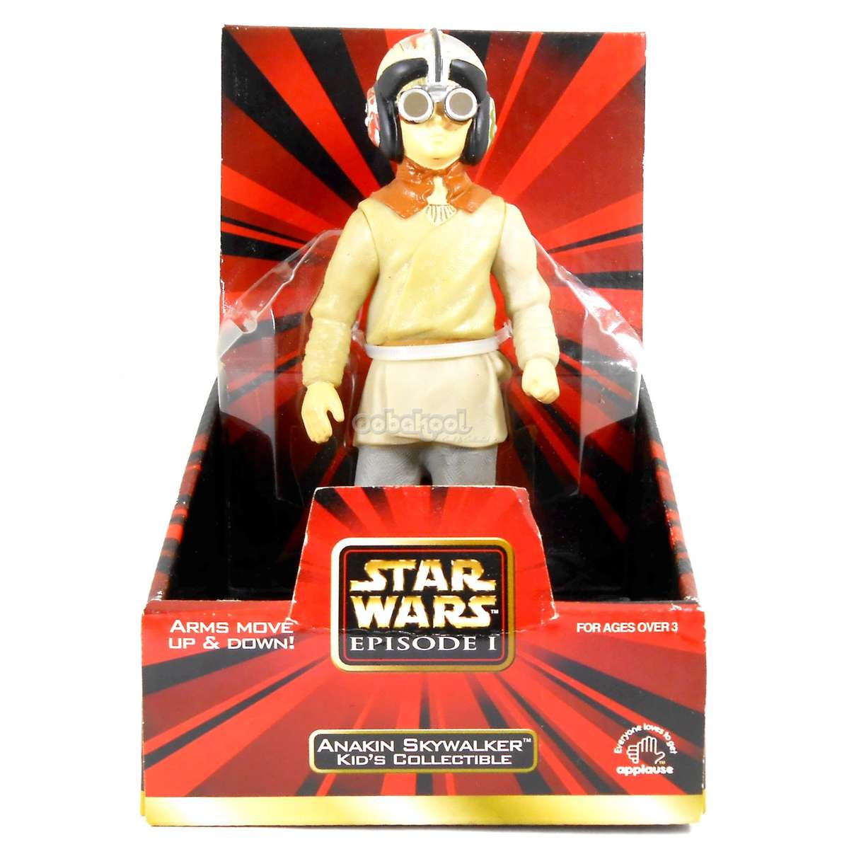 Star Wars / Anakin Skywalker Pod Racing / Episode 1 / 1999 Applause 12 Inch Figure / NIB