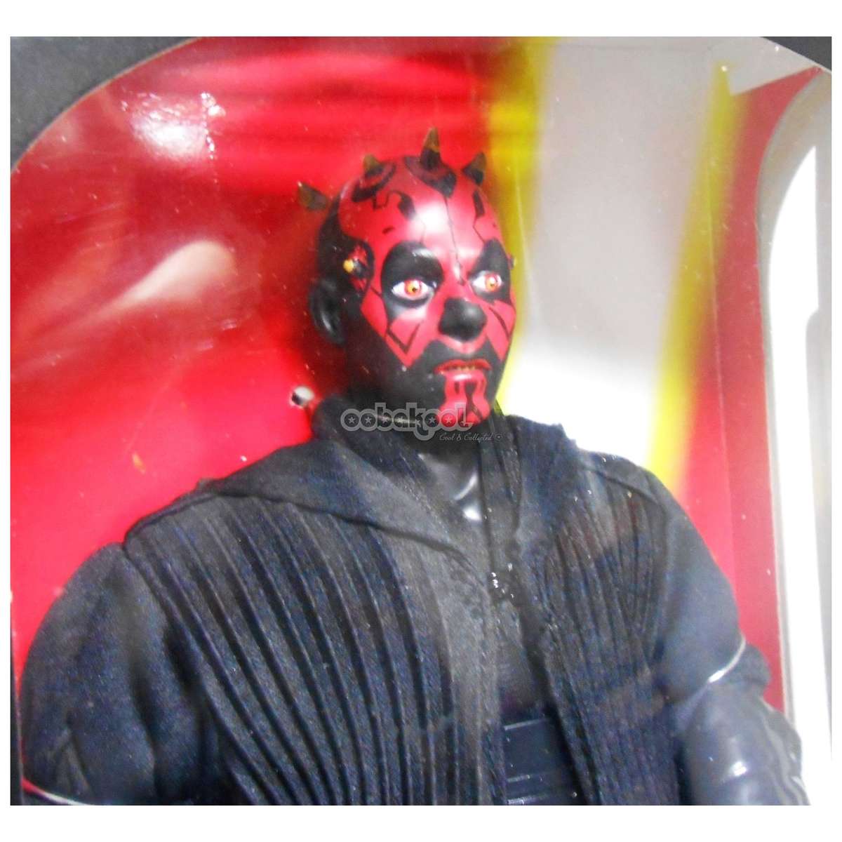 Star Wars / Darth Maul / Episode 1 Collection / 1998 Hasbro 12 Inch Poseable Figure / NIB