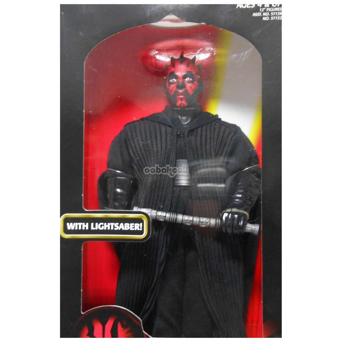 Star Wars / Darth Maul / Episode 1 Collection / 1998 Hasbro 12 Inch Poseable Figure / NIB