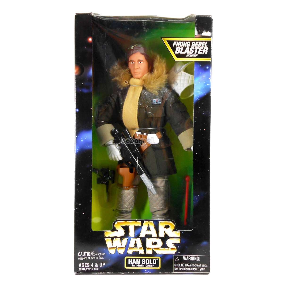 Star Wars / Han Solo / Action Collection / 1997 Kenner 12 Inch Poseable Figure / NIB