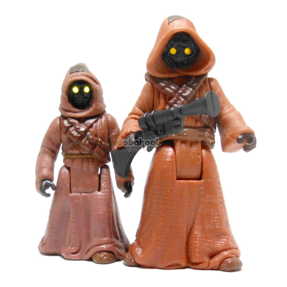 Star Wars / Jawa 2 Figure Set / POTF Collection / 1996 Hasbro 3.75 Inch Action Figures