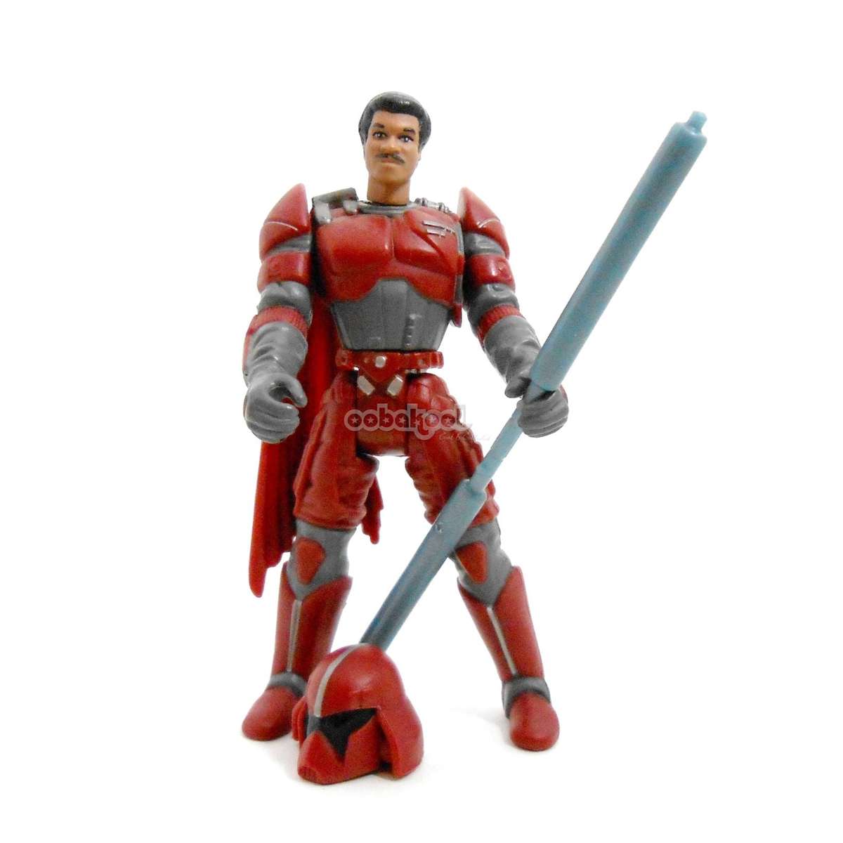 Star Wars / Lando Calrissian - Imperial Guard Disguise / 1996 Hasbro 3.75 Inch Action Figure