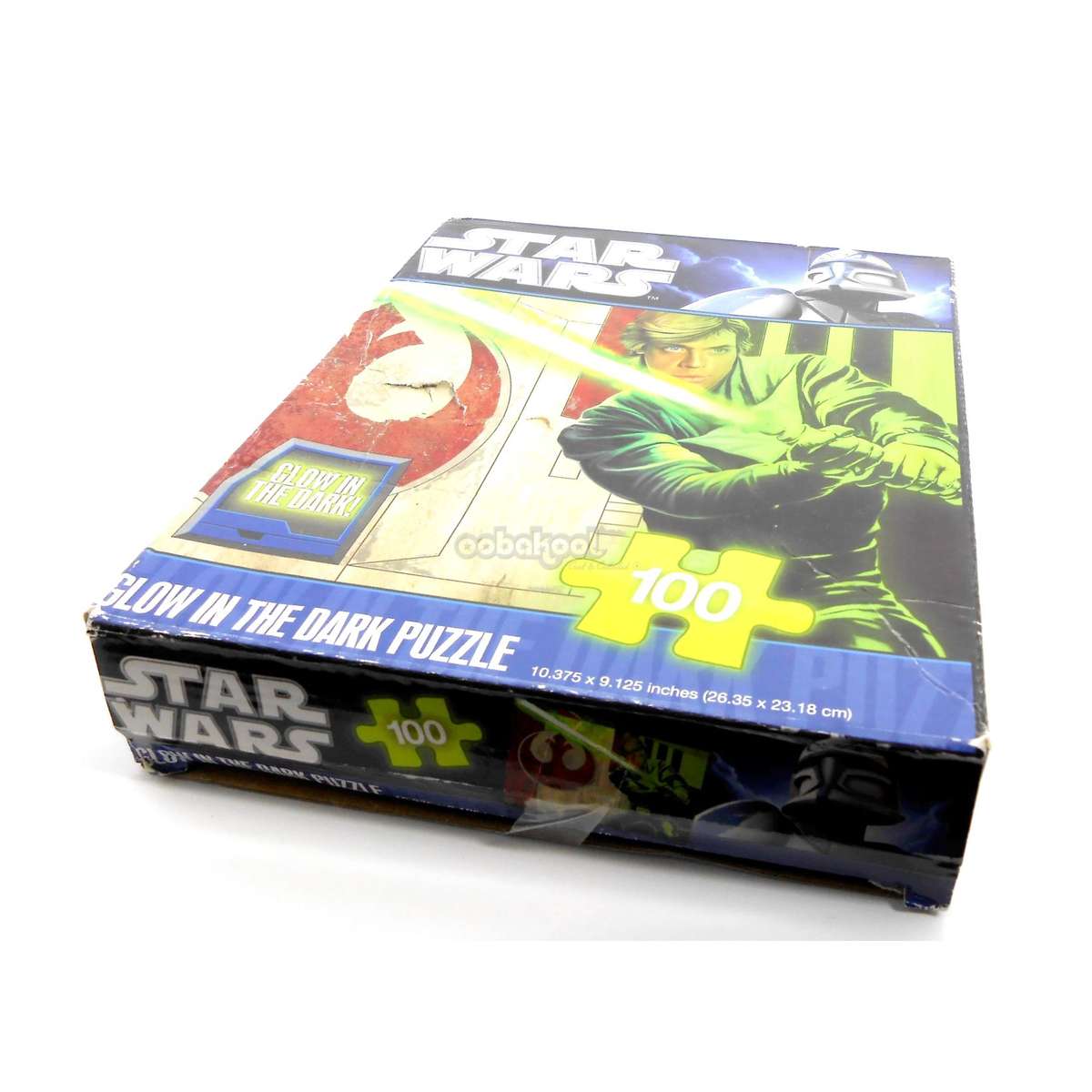 Star Wars / Luke Skywalker / 100 Piece Glow-In-The-Dark Puzzle / 2010 Lucasfilm / NIB