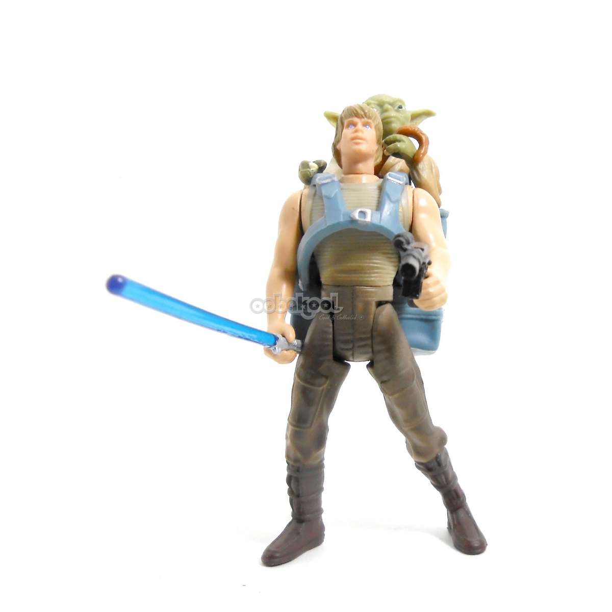 Star Wars / Luke Skywalker & Yoda Dagobah Training / POTF / 1996 Kenner 3.75 Inch Action Figure