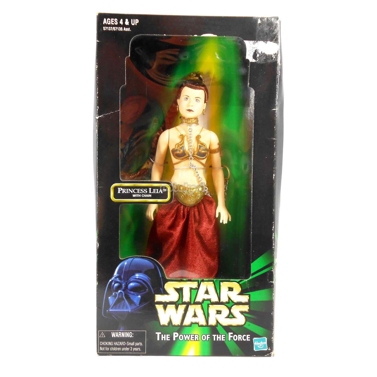 Star Wars / Princess Leia - Slave Outfit / POTF / 1999 Hasbro 12 Inch Poseable Figure / NIB