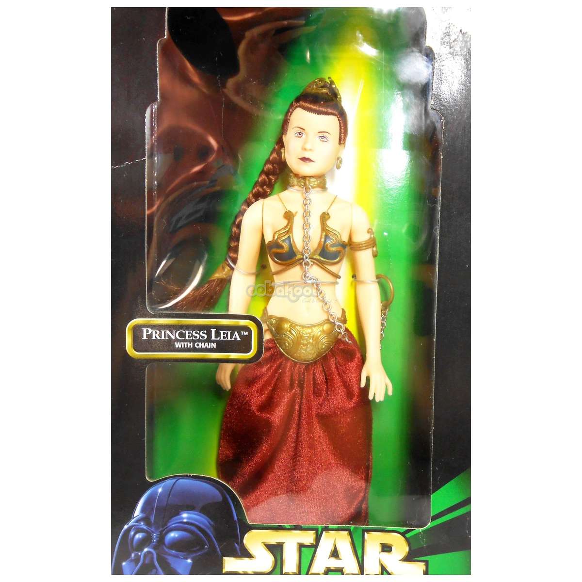 Star Wars / Princess Leia - Slave Outfit / POTF / 1999 Hasbro 12 Inch Poseable Figure / NIB