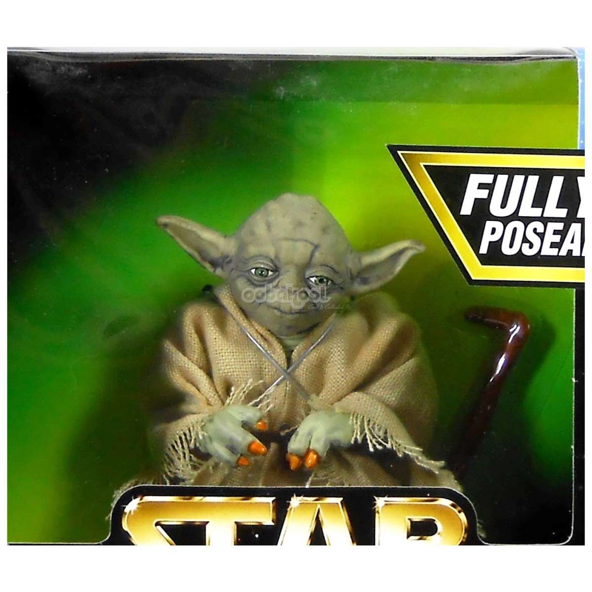 Star Wars / Yoda / Action Collection / 1997 Kenner 12 Inch Poseable Figure / NIB