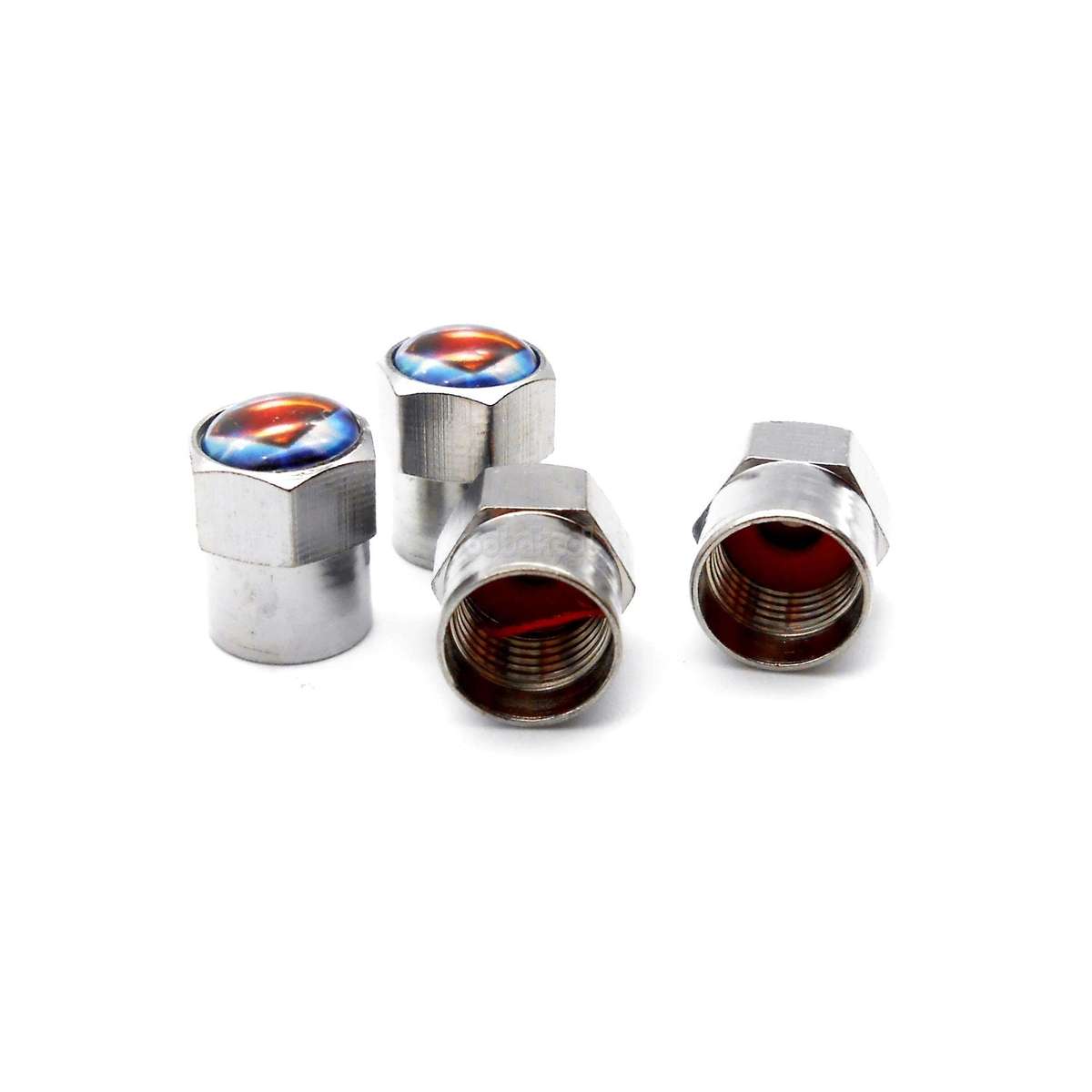 Superman Wheel Stem Valve Caps / Set of 4 / Limited Edition