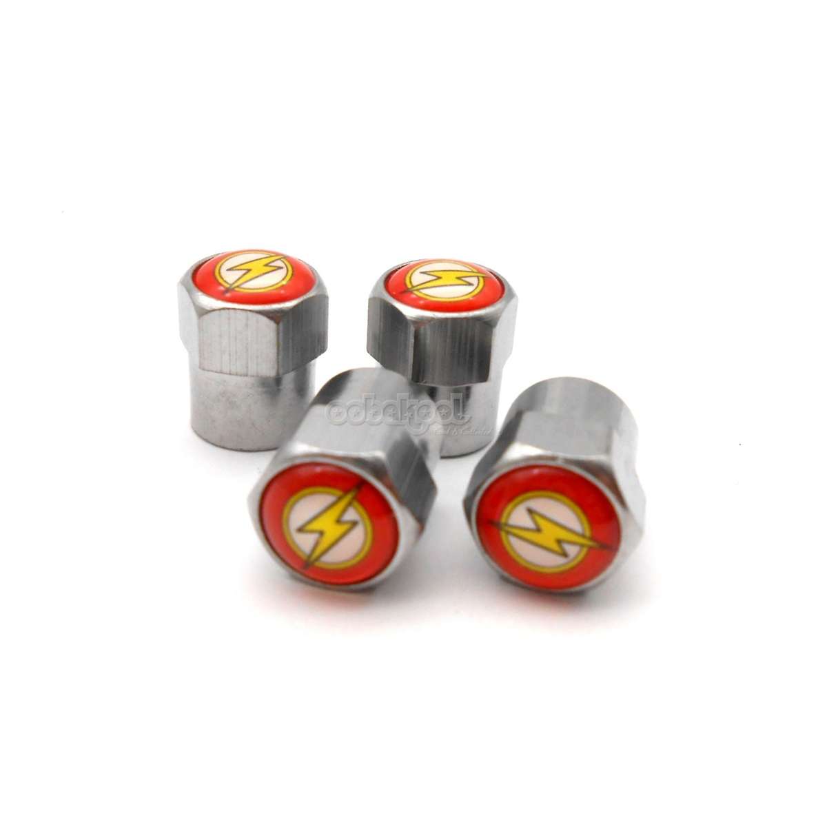 The Flash Wheel Stem Valve Caps / Set of 4 / Limited Edition