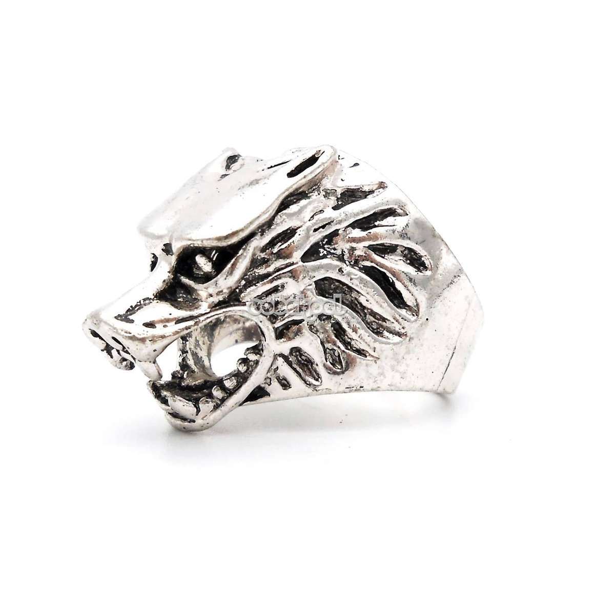 The Howling / Wolf Ring / Stainless Steel - Size 9