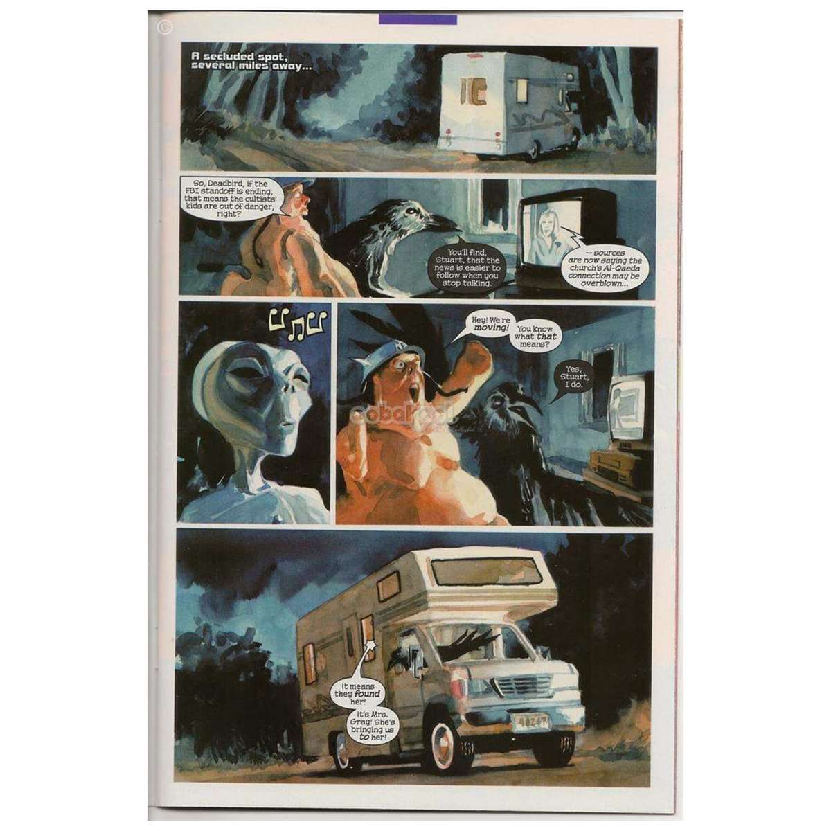 The Incredible Hulk / Nightmerica 5 of 6 / Marvel #5 Feb 2004 / Comic Book