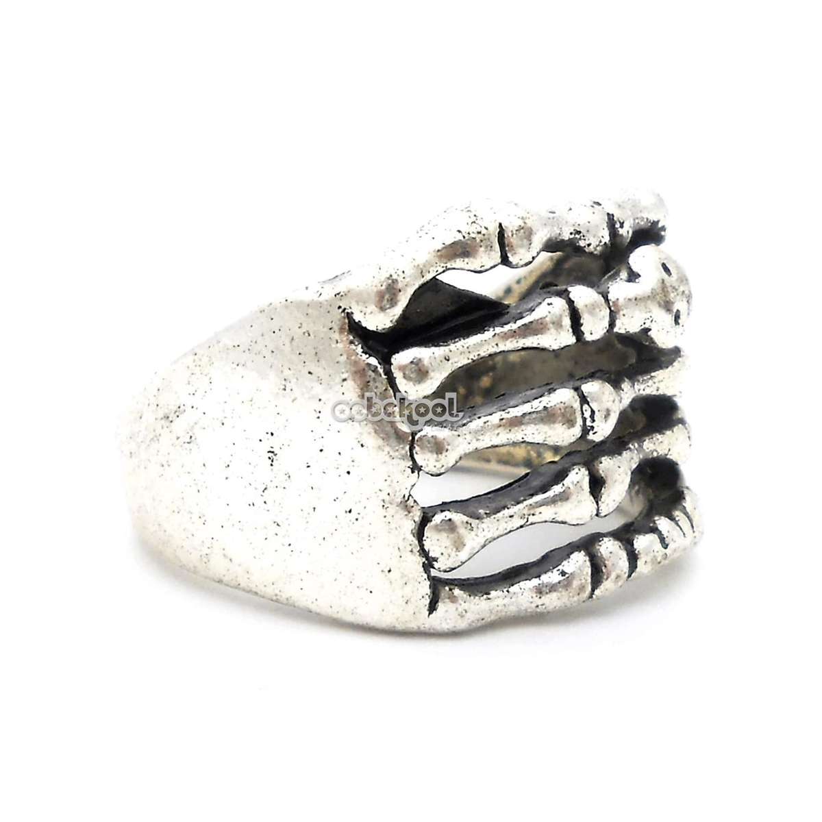 The Punisher / Skeleton Ring / Stainless Steel - Size 8